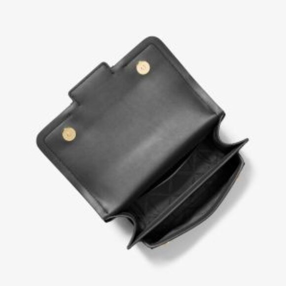 NWT Heather Large Leather Shoulder Bag - Picture 2 of 10